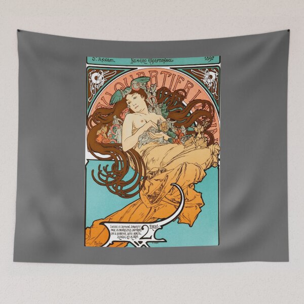 Item preview, alfons mucha Au Quartier Latin-High Definition Classic designed and sold by LidiagRinaldi.
