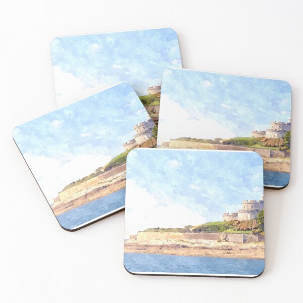 Item preview, St Mawes Castle, Cornwall designed and sold by Trevor Harvey Art.