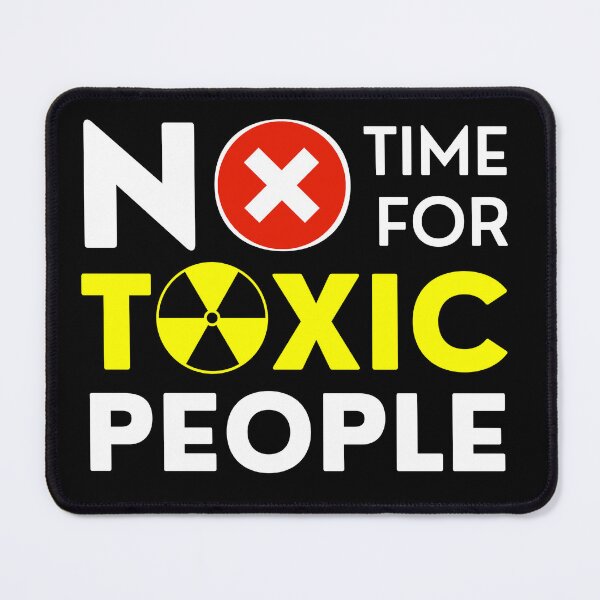 Aperçu de l'œuvre No Time For Toxic People créée et vendue par skidio.