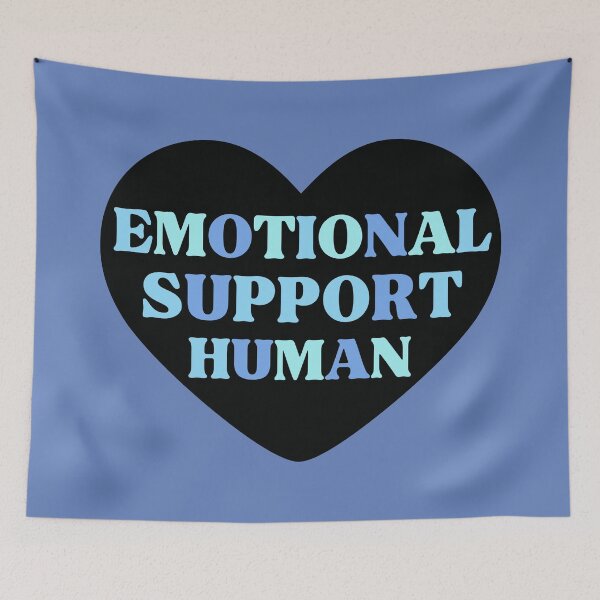 Item preview, Emotional Support Human  designed and sold by BronikowskiART.