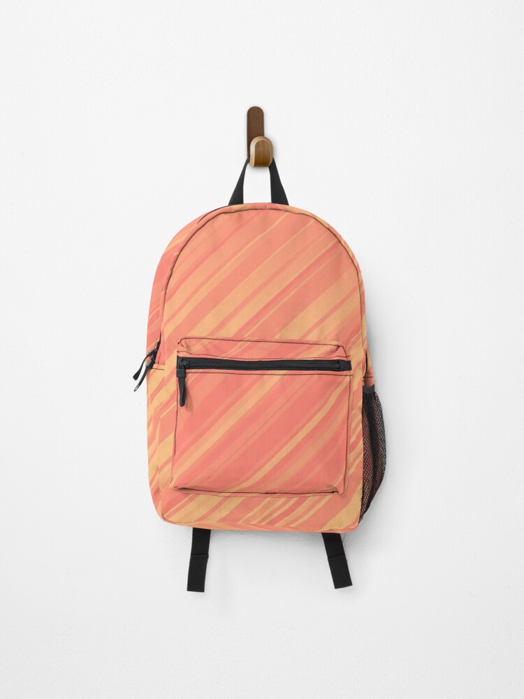 Thumbnail 1 of 3, Backpack, Soft Orange Pattern designed and sold by trendingatees.