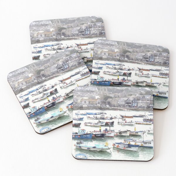 Item preview, St Ives Harbour, Cornwall designed and sold by Trevor Harvey Art.