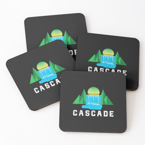 Item preview, Vintage Cascades Mountain Retro National Park Geometric designed and sold by Corelli87.