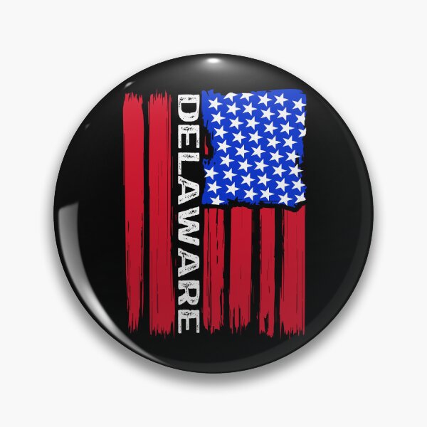 Item preview, Delaware America flag designed and sold by NanoYell.