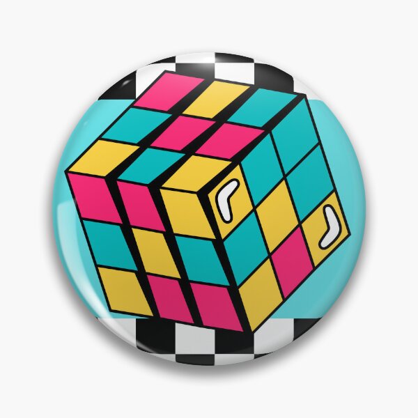Item preview, Retro Inspired Cube Toy designed and sold by TotallyRetroArt.