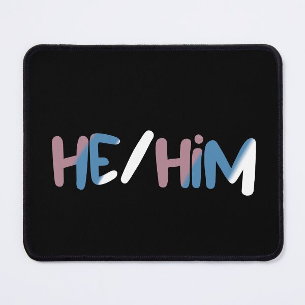 Item preview, He/Him Pronouns - Trans designed and sold by kathrynmstein.