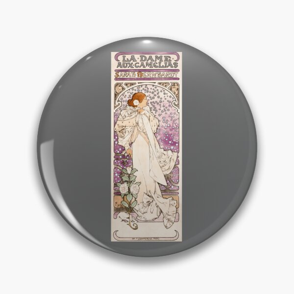 Item preview, Alfons mucha La dame, aux camelias, Sarah Bernhardt Classic designed and sold by LidiagRinaldi.