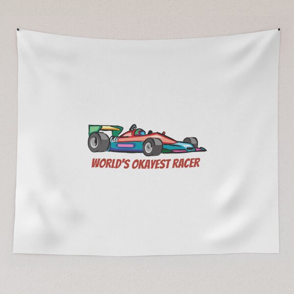 Item preview, World's Okayest racer designed and sold by DoraHappy.