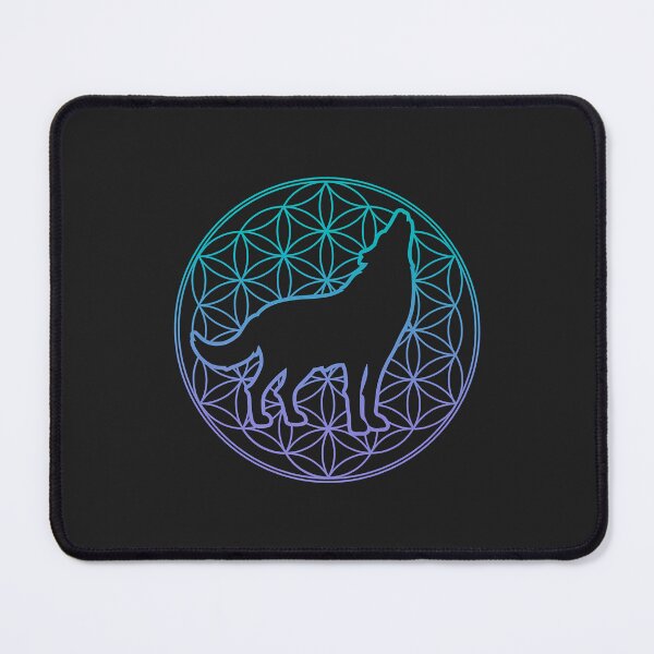Item preview, Wolf and Flower of Life Sacred Geometry Premium designed and sold by Corelli87.