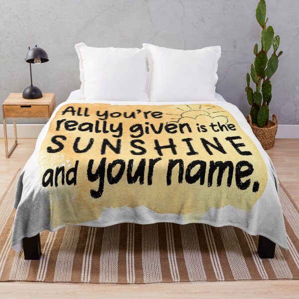 Item preview, Sunshine and Your Name (Get Along) designed and sold by dev11588.
