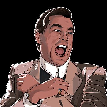 Artwork thumbnail, Ray Liotta Laughing by blacksnowcomics