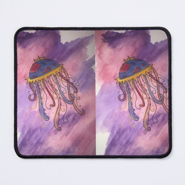 Item preview, Royal Pink And Blue Jellyfish designed and sold by violetxrose1235.