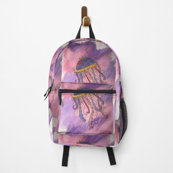 Item preview, Royal Pink And Blue Jellyfish designed and sold by violetxrose1235.