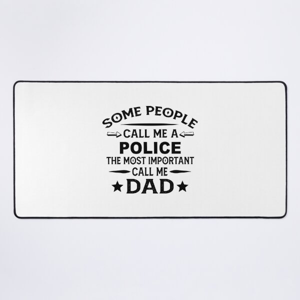 Item preview, police Father Dad T-shirt gift for father's Day police Dad Father's Day, police Dad Hudband Christmas Gift designed and sold by xlnv.