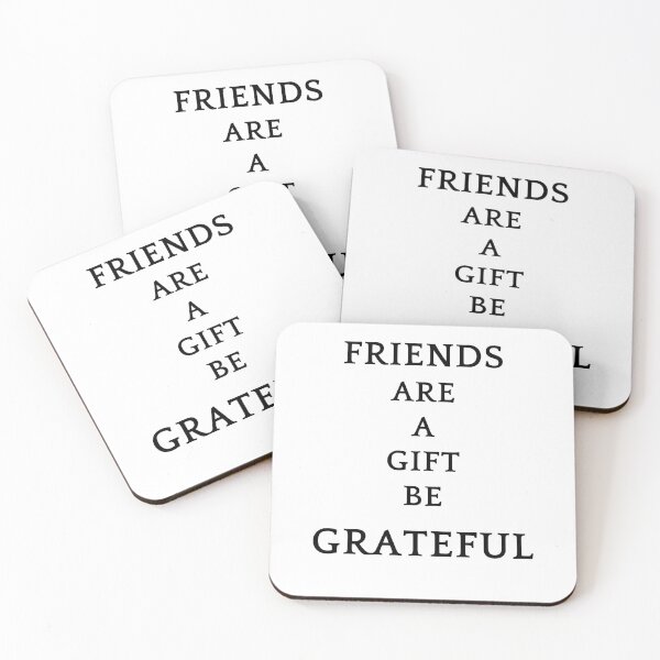 Item preview, Be greatful design all things are a gift. Friends are a gift designed and sold by MayaAndNora.