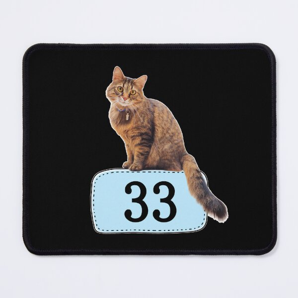 Item preview, number thirty three (33) fluffy cat designed and sold by roartstreet.