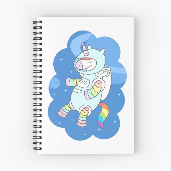 Item preview, Unicorn Astronaut designed and sold by sombrasblancas.