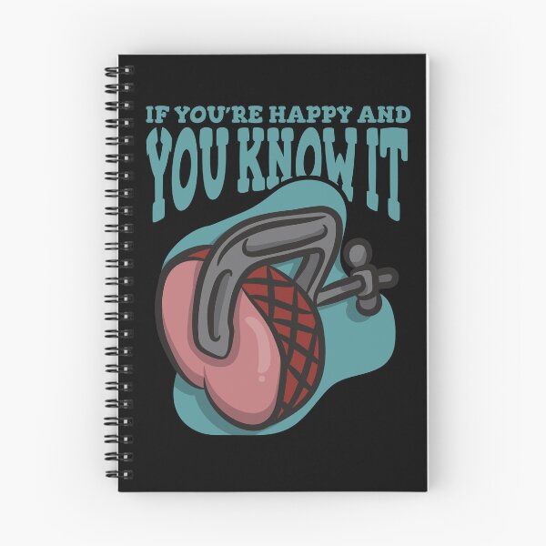 Item preview, If You're Happy and You Know It Clamp Your Hams Funny Meme designed and sold by tronictees.