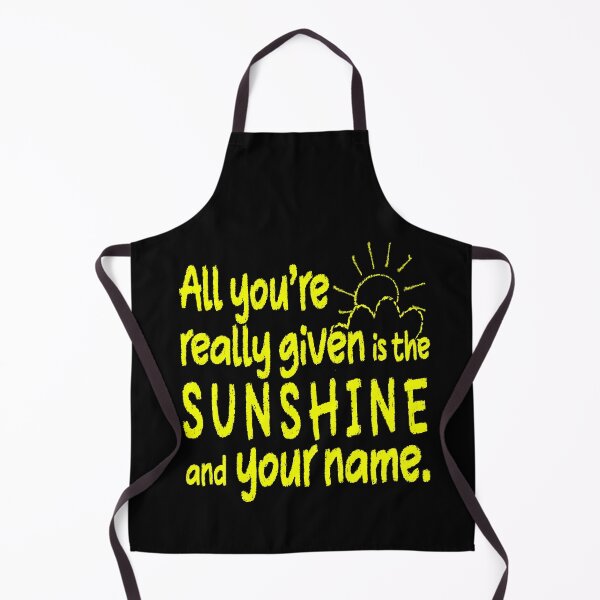 Item preview, Sunshine and Your Name (Get Along) Yellow designed and sold by dev11588.