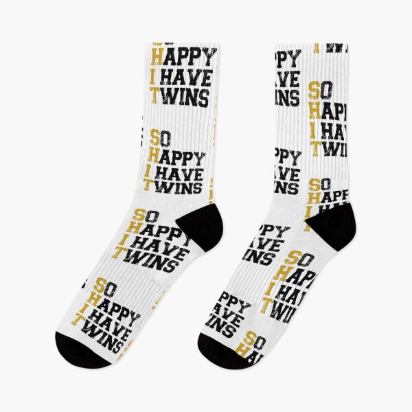 Item preview, So Happy I Have Twins Funny Mom Dad Parent Saying Slogan designed and sold by KHELISTORE.