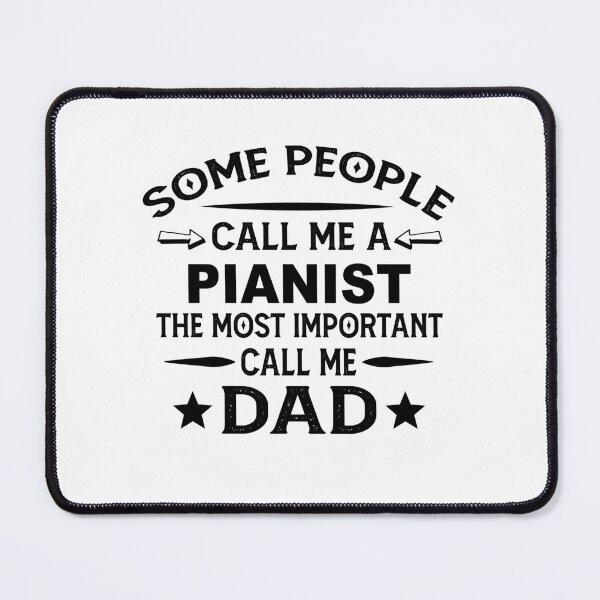 Item preview, pianist Father Dad T-shirt gift for father's Day pianist Dad Father's Day, pianist Dad Hudband Christmas Gift designed and sold by xlnv.
