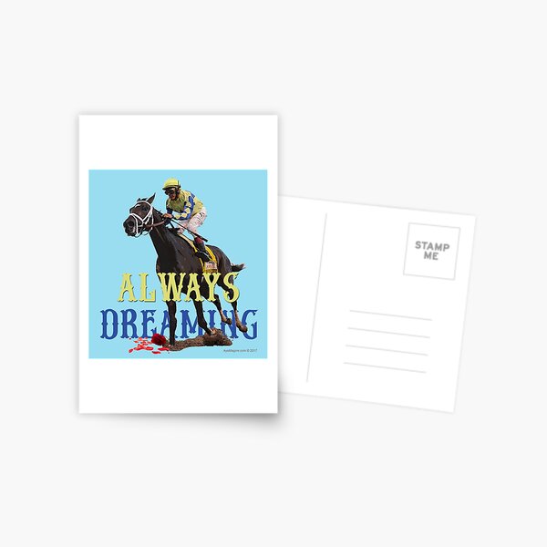 Always Dreaming: Kentucky Derby 2017 Postcard