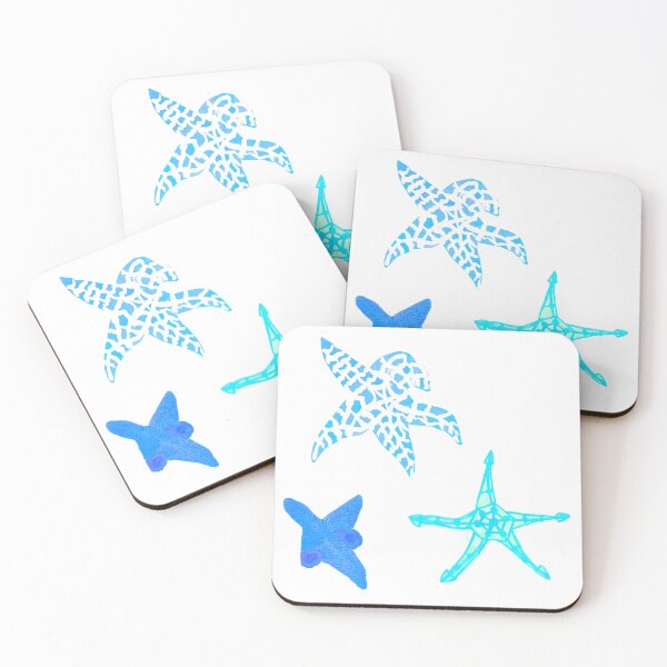 Item preview, Enchanting Starfish Blue Palette designed and sold by Niina  Niskanen.