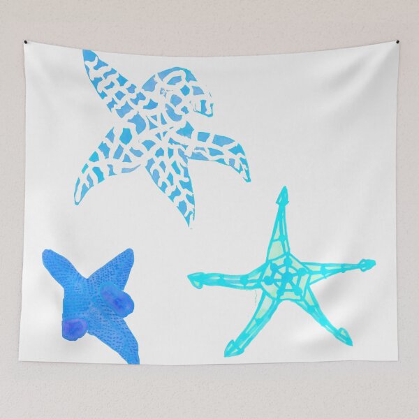 Item preview, Enchanting Starfish Blue Palette designed and sold by Niina  Niskanen.