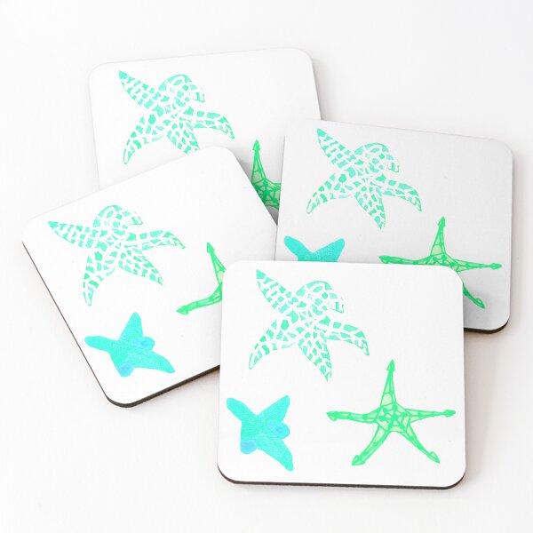 Item preview, Enchanting Starfish Turquoise Palette designed and sold by Niina  Niskanen.