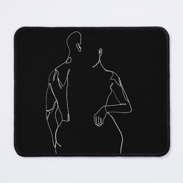 Item preview, Hand-drawn body monoline of a couple; 13 pro max iPhone case designed and sold by BeskrajemM.