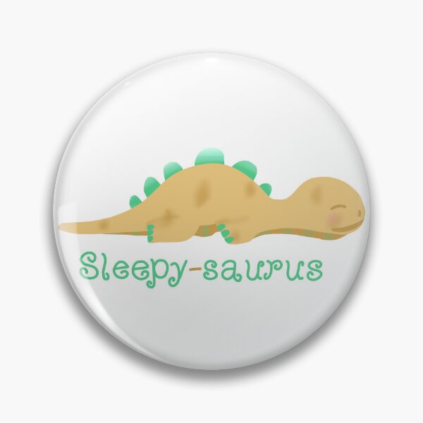 Item preview, Sleepy-saurus (yellow dinosaur) designed and sold by Becky-Marie.