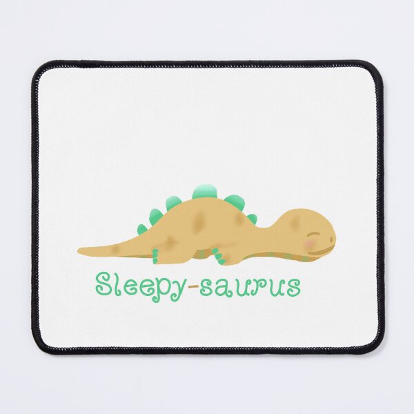 Item preview, Sleepy-saurus (yellow dinosaur) designed and sold by Becky-Marie.