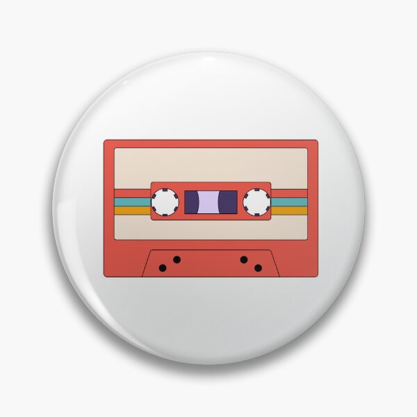 Item preview, Cassette Tape Retro Music in the style of the 80s designed and sold by ElenaJoyDesign.