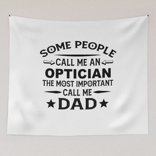 Item preview, optician Father Dad T-shirt gift for father's Day optician Dad Father's Day, optician Dad Hudband Christmas Gift designed and sold by xlnv.