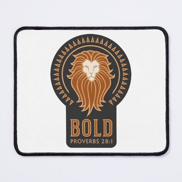 Item preview, Bold as a Lion designed and sold by BibleGraphics.