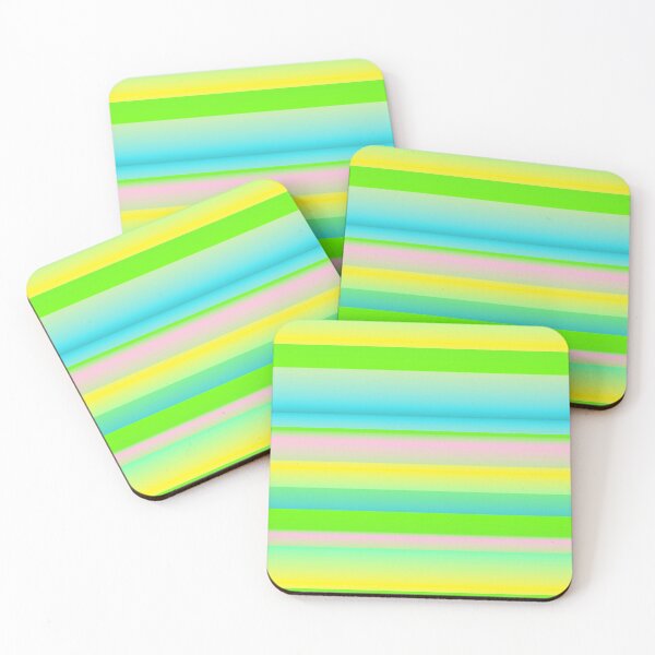 Item preview, Lime green stripes | vivid green striped designed and sold by lausn.