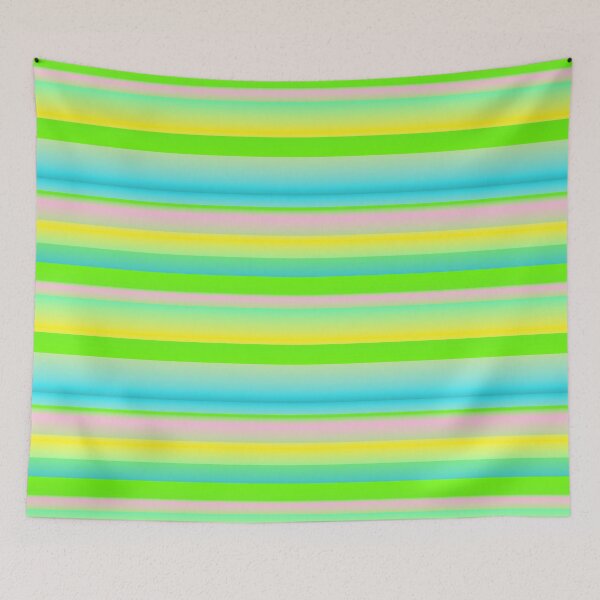 Item preview, Lime green stripes | vivid green striped designed and sold by lausn.