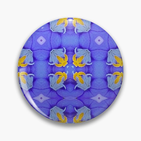Item preview, Syringodea Longituba 1.12 - Royal Blue Geometric Butterfly Pattern designed and sold by FRLF.