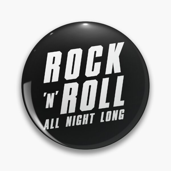 Item preview, Rock & Roll - All night long - bw designed and sold by knappidesign.