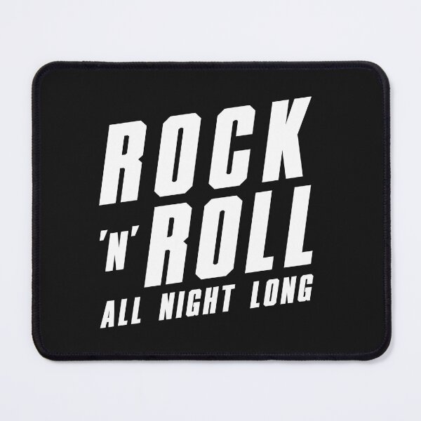Item preview, Rock & Roll - All night long - bw designed and sold by knappidesign.