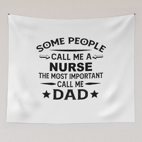 Item preview, nurse Father Dad T-shirt gift for father's Day nurse Dad Father's Day, nurse Dad Hudband Christmas Gift designed and sold by xlnv.