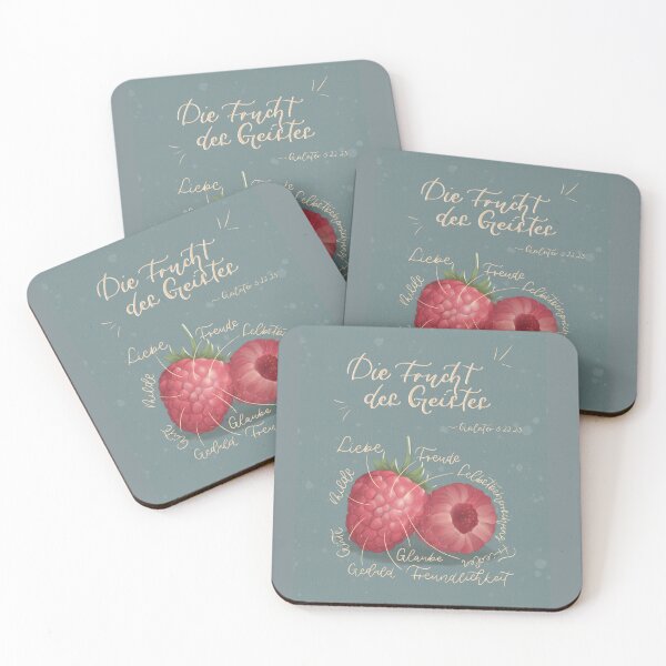 Artikelvorschau, "Die Frucht des Geistes" - Galater 5:22,23 entworfen und verkauft von Bilderbuchblume.