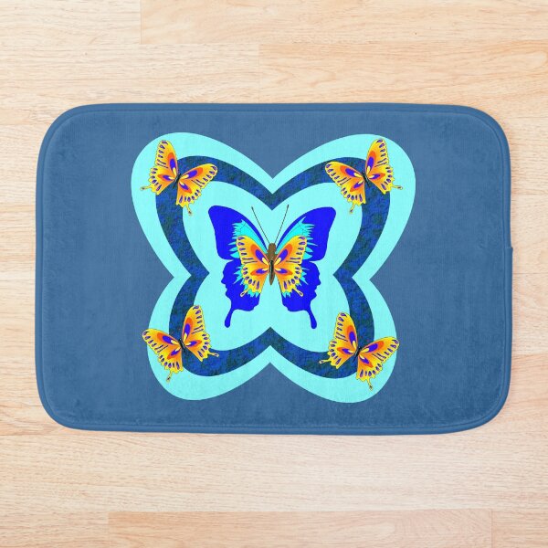 Item preview, Multi Blue Shade Butterflies designed and sold by DJDesigns70.