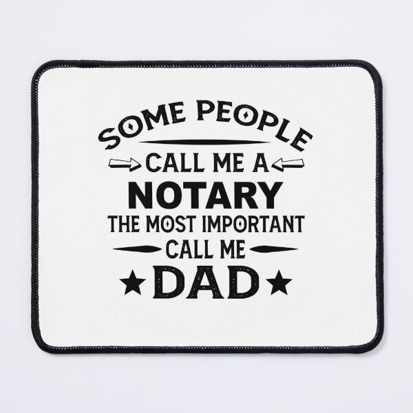 Item preview, notary Father Dad T-shirt gift for father's Day notary Dad Father's Day, notary Dad Hudband Christmas Gift designed and sold by xlnv.