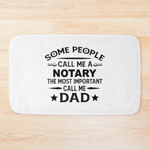 Item preview, notary Father Dad T-shirt gift for father's Day notary Dad Father's Day, notary Dad Hudband Christmas Gift designed and sold by xlnv.