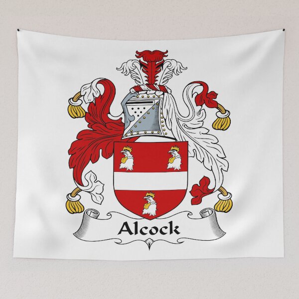 Item preview, Alcock designed and sold by HaroldHeraldry.