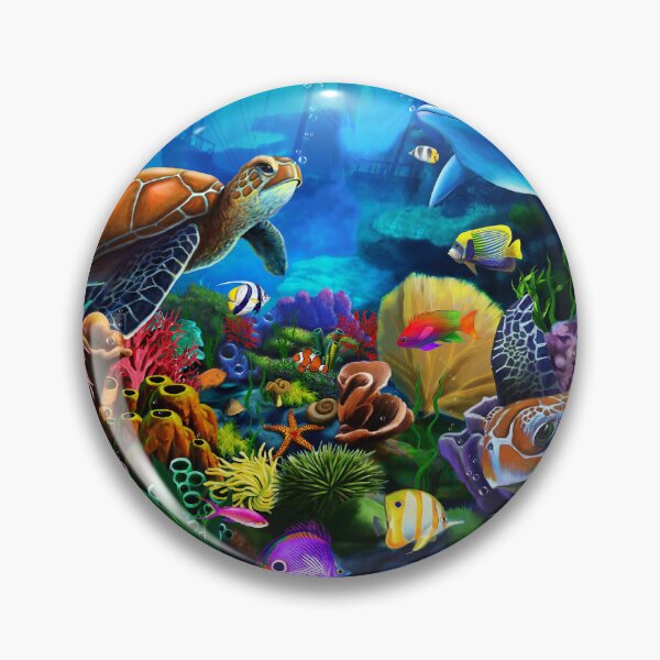 The Sea of Beauty Pin