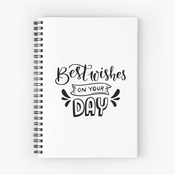 Item preview, Best wishes on your day - Phrase designed and sold by Mancilha.