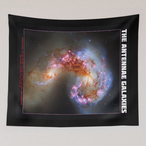 Item preview, The Antennae Galaxies designed and sold by HeadRubble.