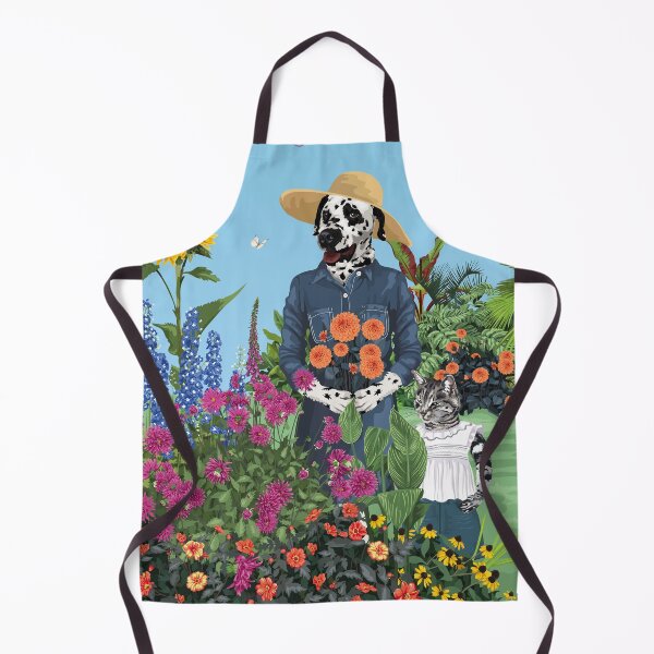 Aperçu de l'œuvre Dotty Dog & Kitty Blooming Beautiful créée et vendue par Annalisa-Jones.